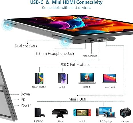 Ultra Slim HDMI Gaming Monitor